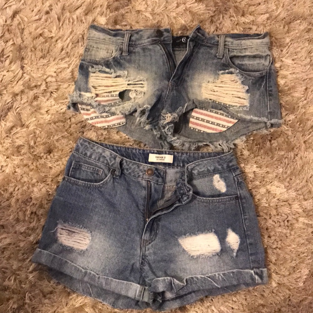 Jean shorts